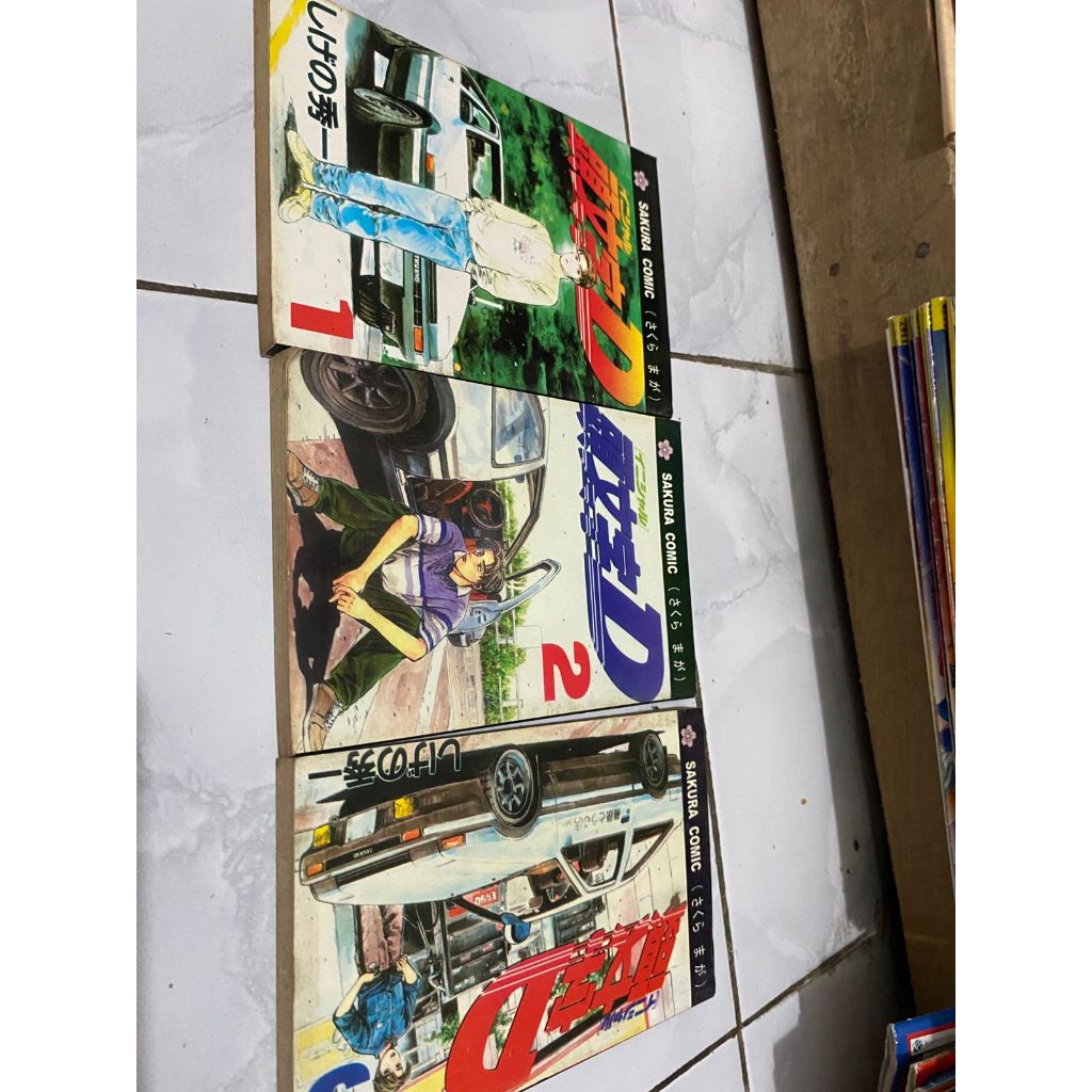 Komik Initial D 1-3 sakura