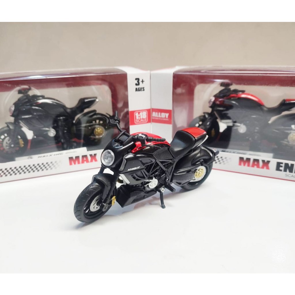 Mainan Anak Diecast Miniatur Motor Moto cross Motor Trail Scooter Skuter Nmax Motor Sport