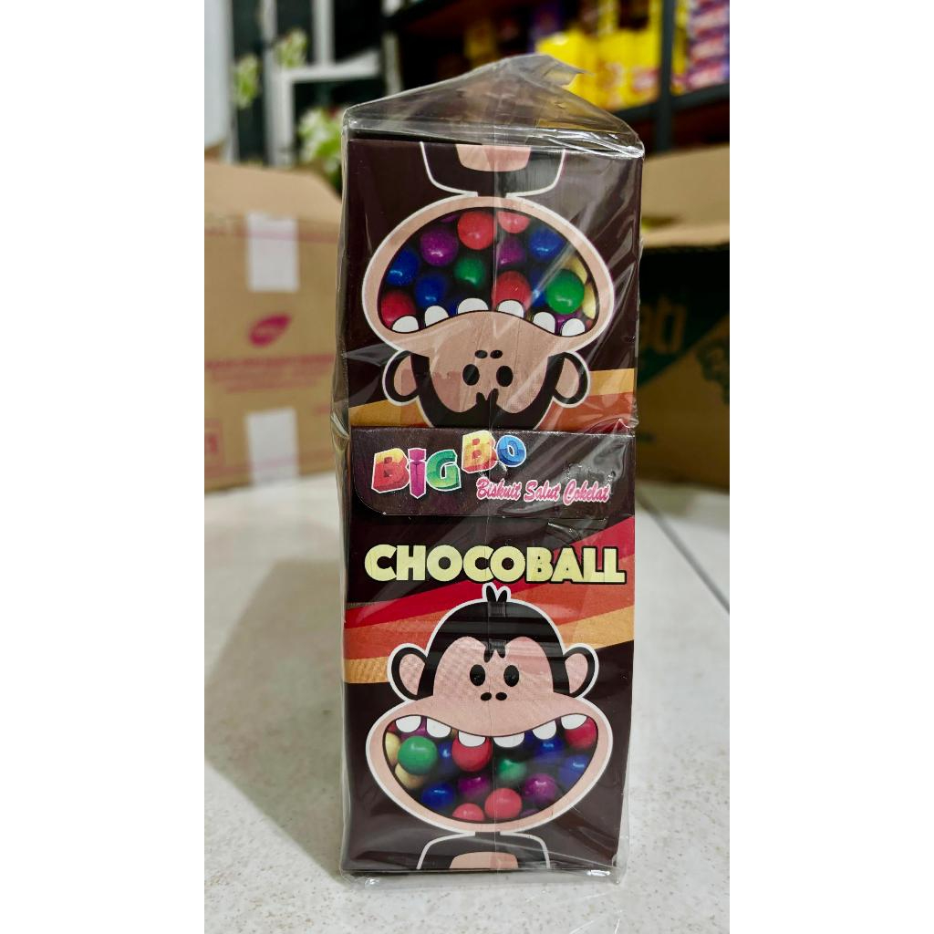 

BIGBO BISKUIT SALUT COKLAT CHOCOBALL 12 PCS 1 BOX