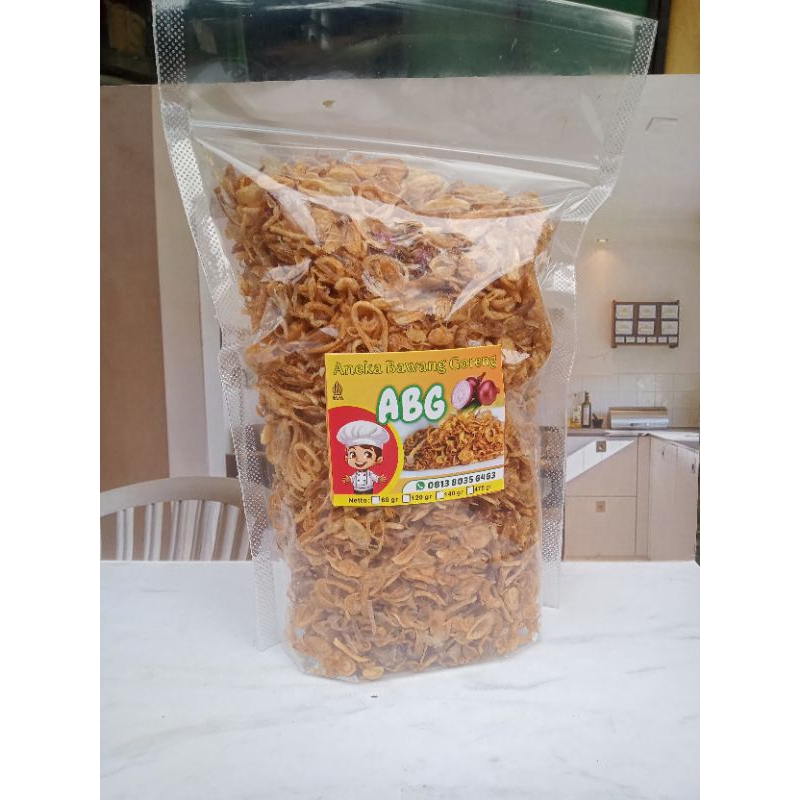 

Aneka Bawang Goreng Premium Gurih enak - 450gram tanpa tepung