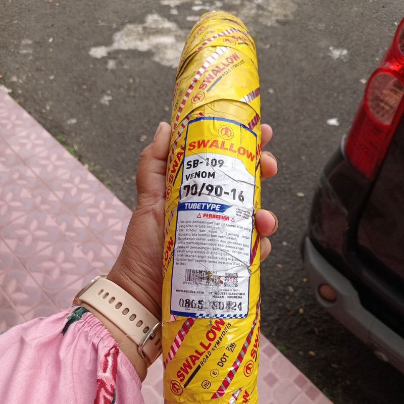 Ban Luar SWALLOW Sepeda Motor Tubetype 70/90 Ring 16
