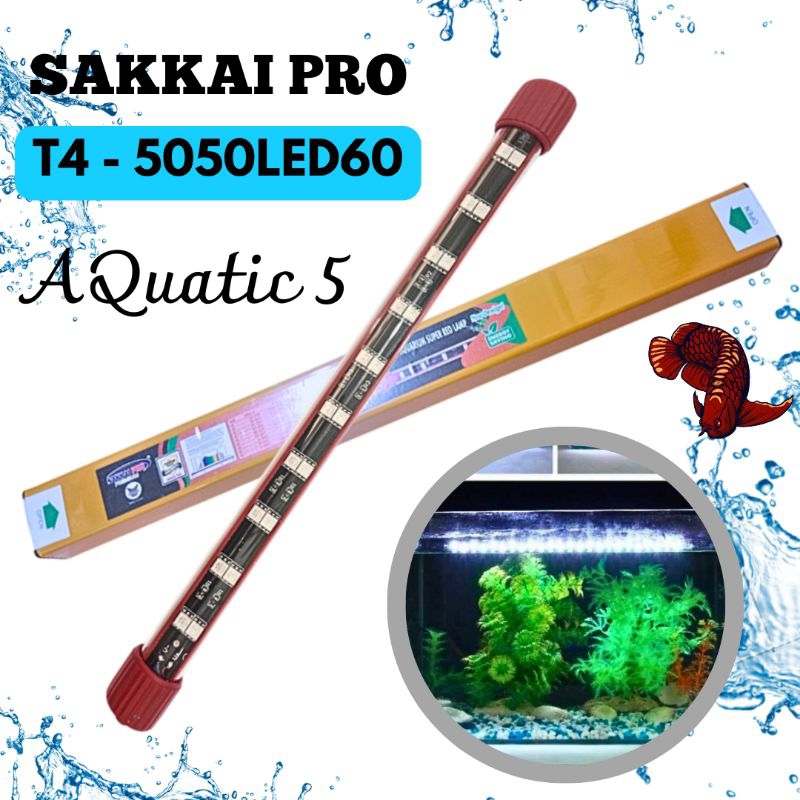 SAKKAI PRO T4 5050 LED 60 LAMPU LED CELUP AQUARIUM AQUASCAPE