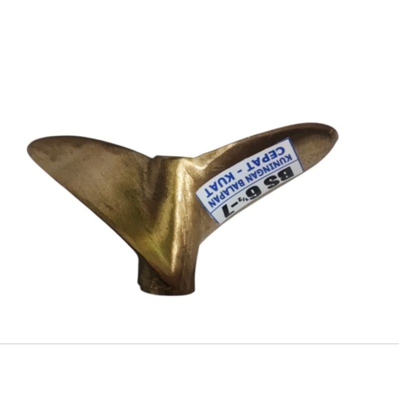 KIPAS BALING PERAHU BS 6 6½ BS 7 MATERIAL KUNINGAN LB 3/4 FOR BALAP BALAPAN