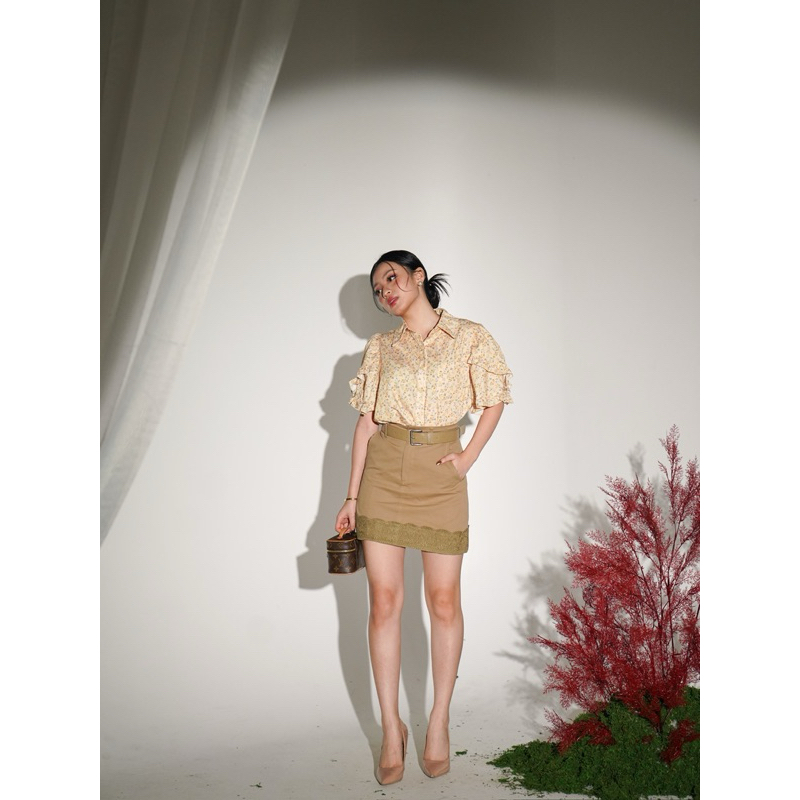 Ming Skirt | Korean Mini Skirt | Rok Pendek | Rok Span
