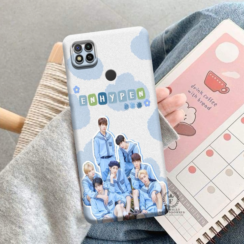 (FA-01) REDMI 9C - REDMI 10A  Silicon Procamera Case New enhypen (type lain via chat)