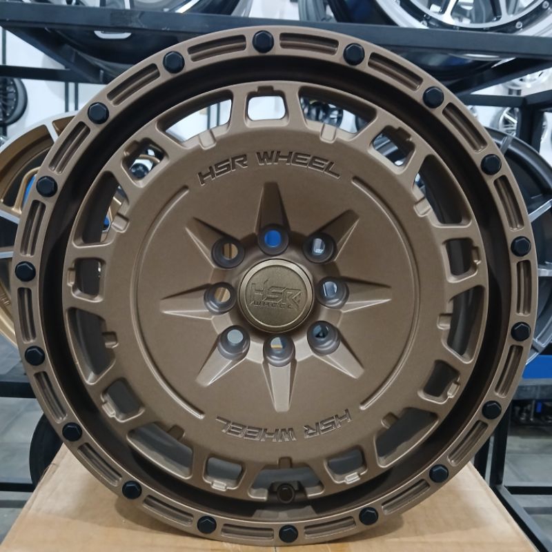 Velg Mobil Racing HSR Rally R16 Untuk Avanza Xenia Brio Calya Vios Yaris