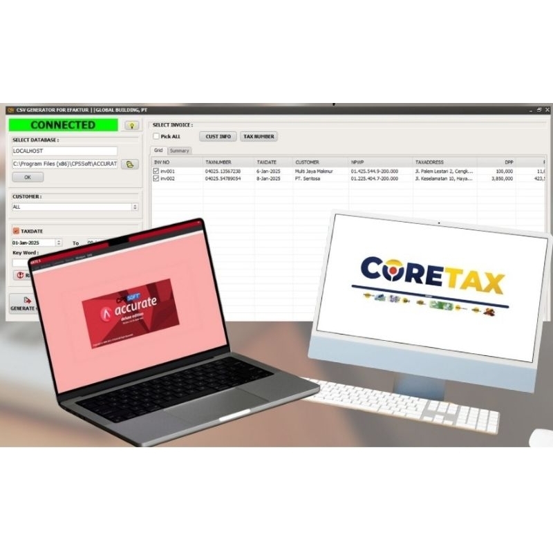CORETAX XML CONVERTER ACCURATE 5
