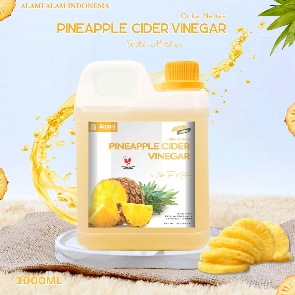 

ALAMI CUKA NANAS 1000 ML 100% ORIGINAL