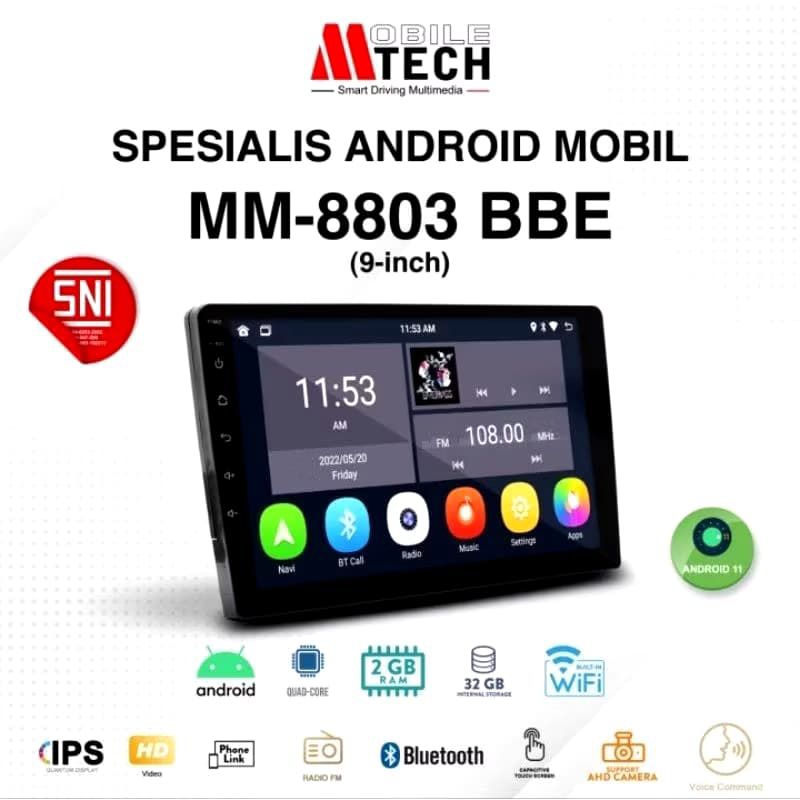 Android 9inch Mtech / Headunit Android mtech / Headunit Android 9inchi Bestseller Murah Grosir