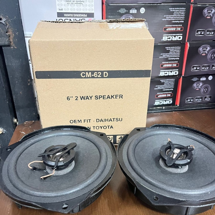 Speaker Carman 6 Inch CM 62 D OEM Toyota / Daihatsu / Speaker Pintu Mobil
