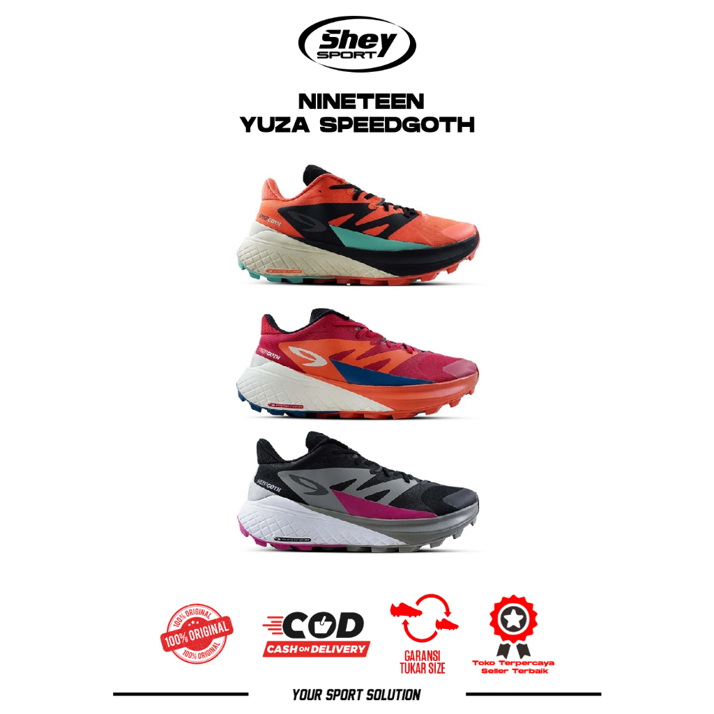 SEPATU RUNNING NINETEN YUZA SPEEDGOTH