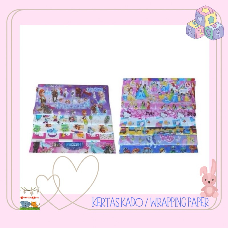 

Kertas Kado Varian Cewek / Cowok