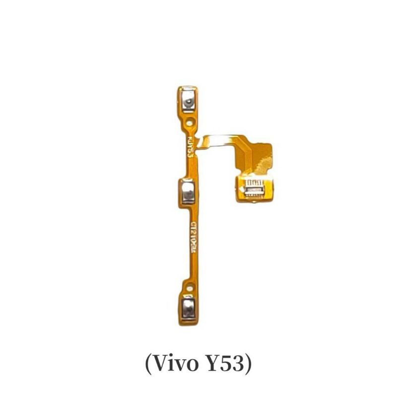 Flexible On Off + Vol Vivo Y53 / Y11 / Y12 / Y15 / Y19 2019 Indonesia  Copotan Unit Normal Tested