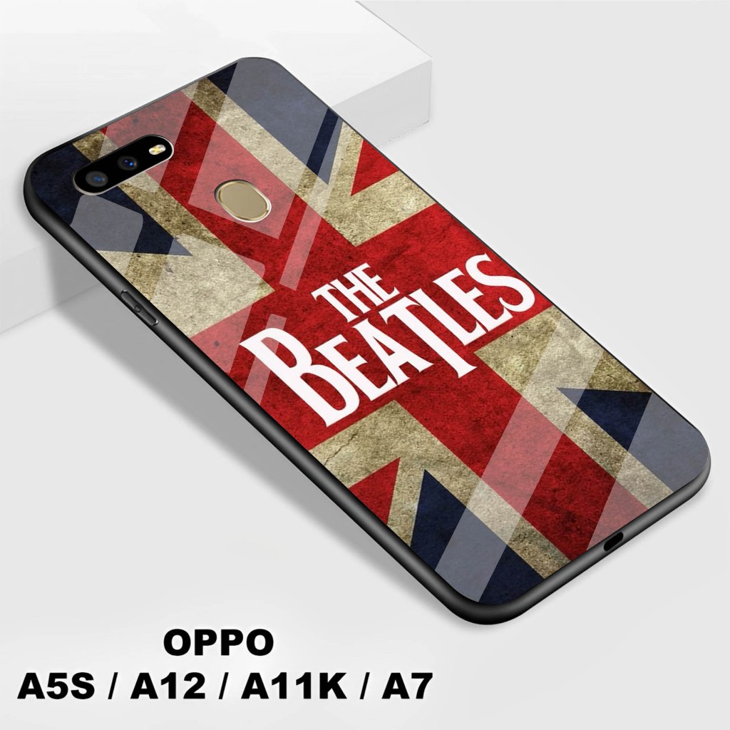 Softcase Kaca Kilau Oppo A5S / A12 / A7 / A11K - Softcase Kaca   Oppo A5S / A12 / A7 / A11K - Softca