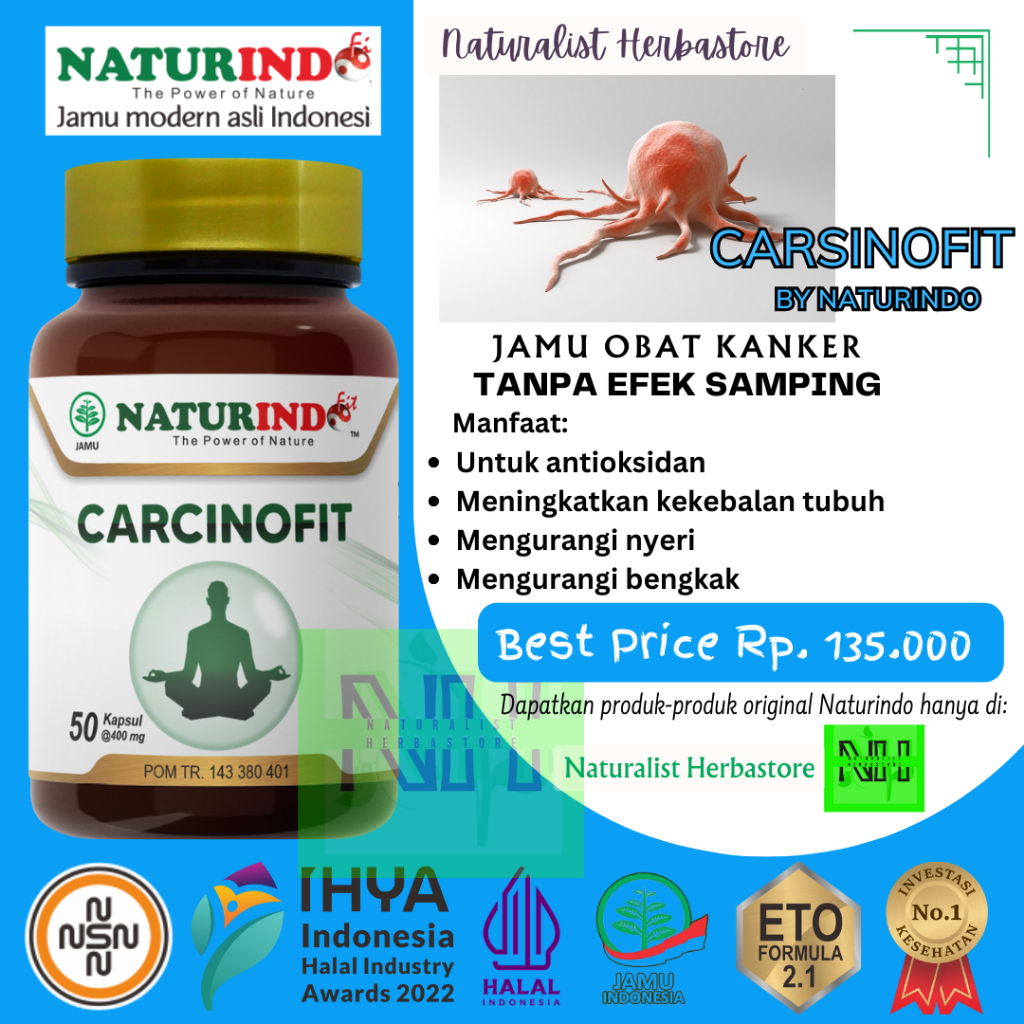 Obat Kanker Payudara Benjolan Payudara Serviks Herbal Tumor Paru Hati Nasofaring Carcinofit Obat Tum
