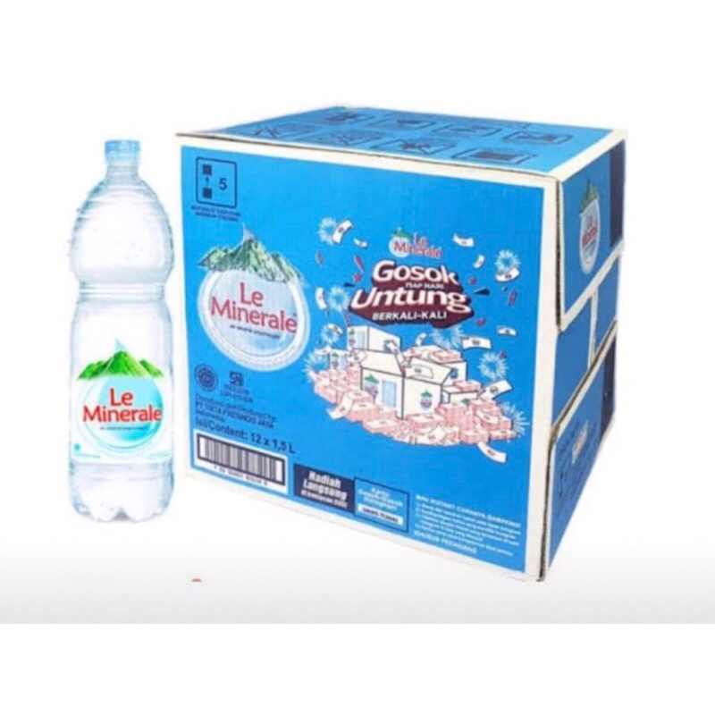 

Le Mineral 1500 Ml 1 Dus ( 12 PCS )