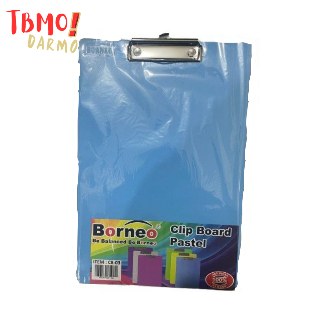 

TBMO CLIP BOARD WARNA PASTEL BORNEO - CBOB0003