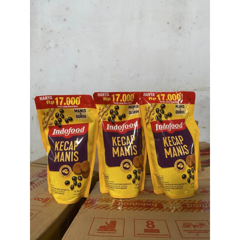 

INDOFOOD KECAP MANIS REFILL 520ml 3pcs