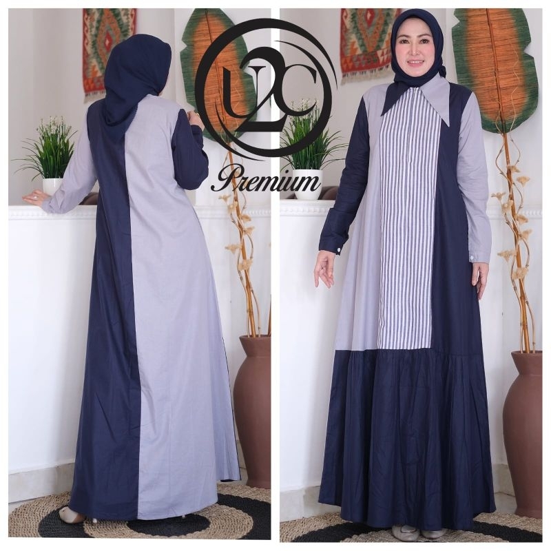 FAMOUS PREMIUM DRESS ORI BY BUTIK U2C GAMIS SYARI PESTA PAKAIAN WANITA KEKINIAN