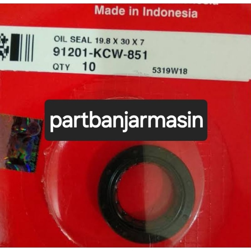 91201KCW851 SEAL MAGNET VARIO 110 KARBU SEAL MAGNET VARIO KARBU