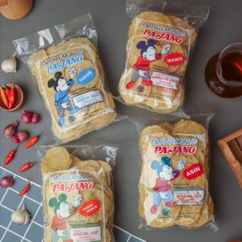 

Emping Blinjo Melinjo Kajang Pedas Manis 400gr