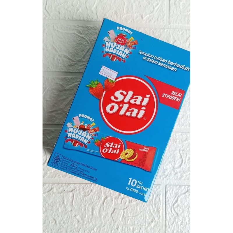 

Slai Olai biskuit 24 gr 1 pack isi 10 pcs