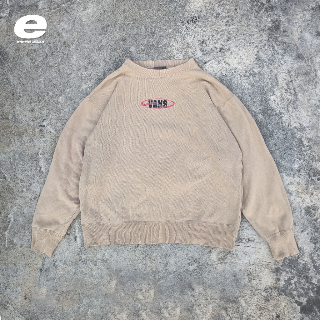 vans 1966 vintage crewneck skateboarding