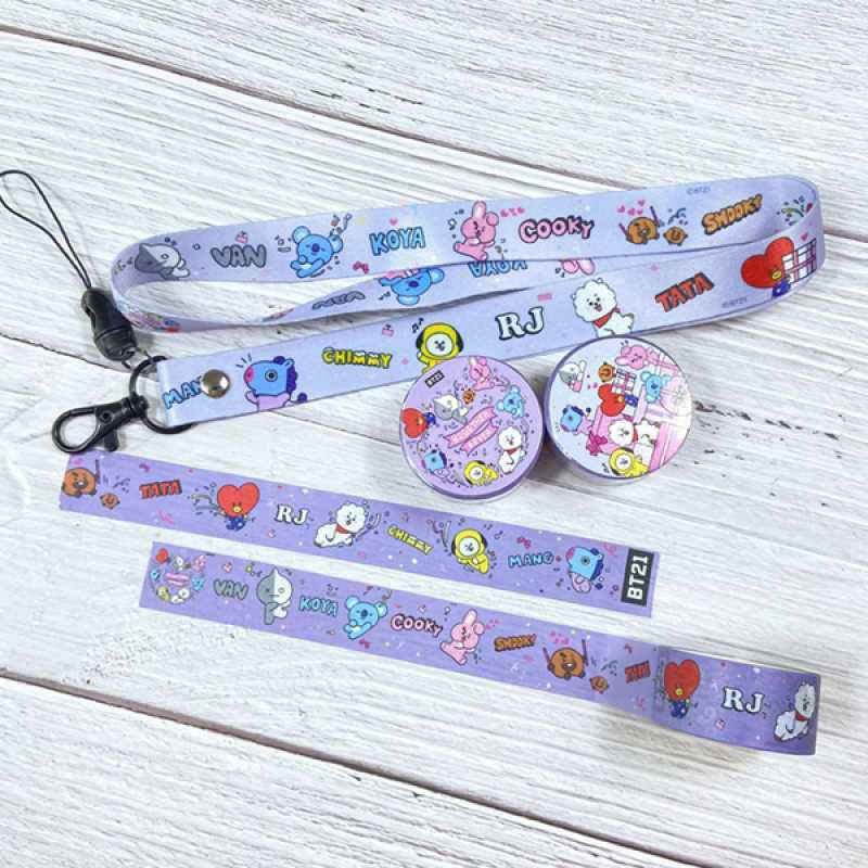 gantungan leher gambar bt21