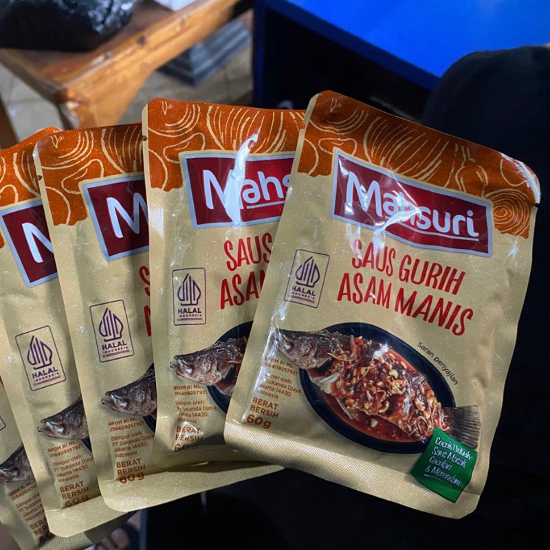 

Marsuri Saus Gurgi Asam Manis Halal isi 5Pcs