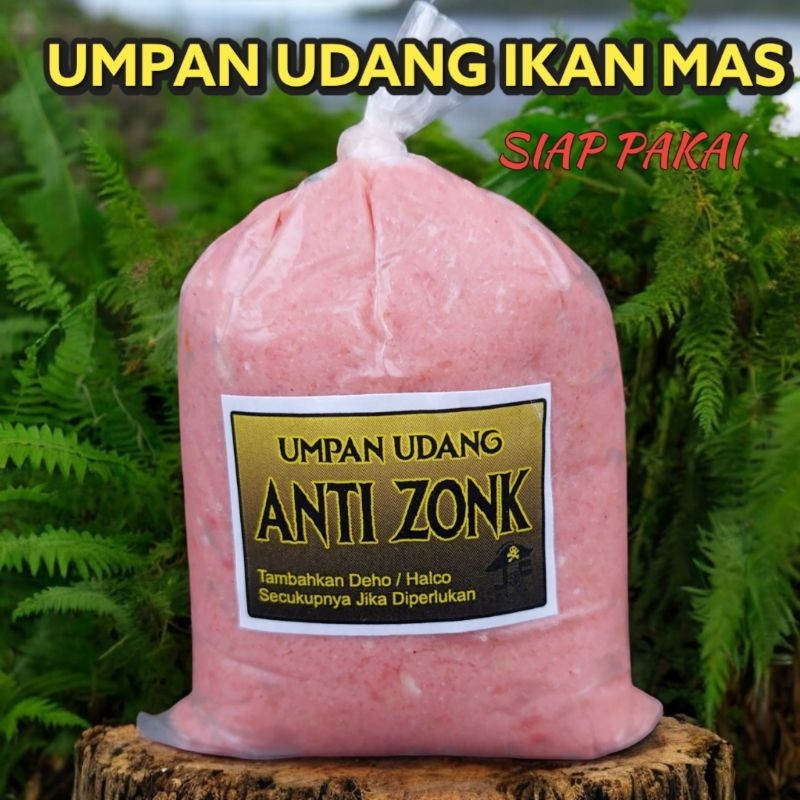 UMPAN UDANG HARIAN IKAN MAS SIAP PAKAI