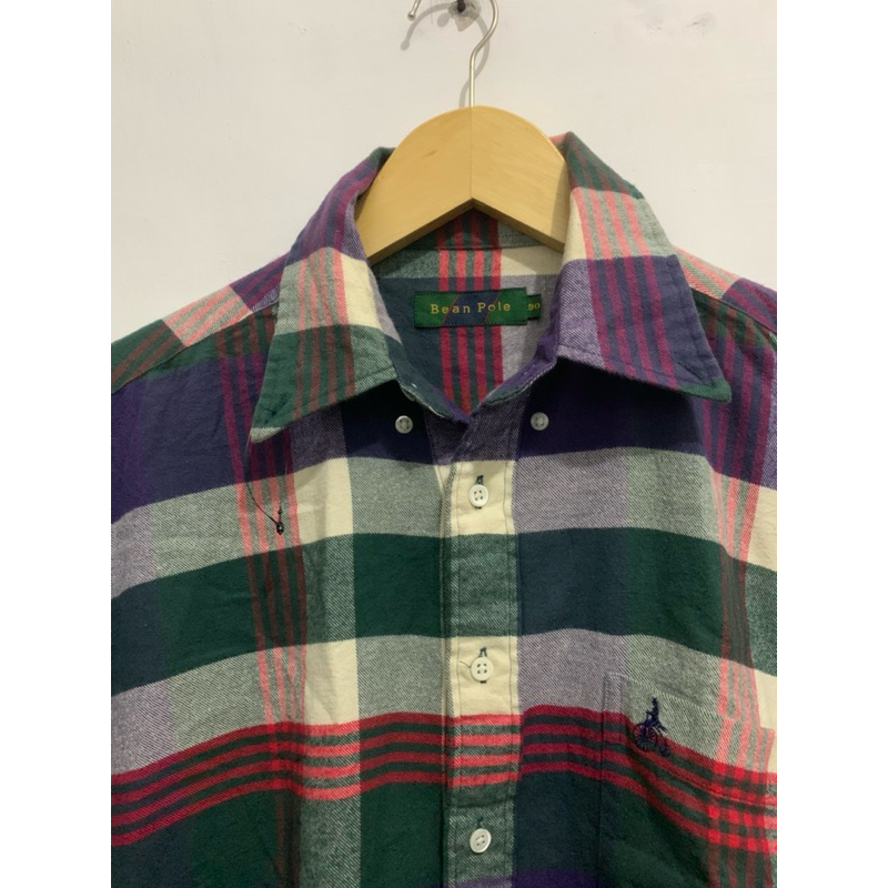kemeja flanel brand beanpole