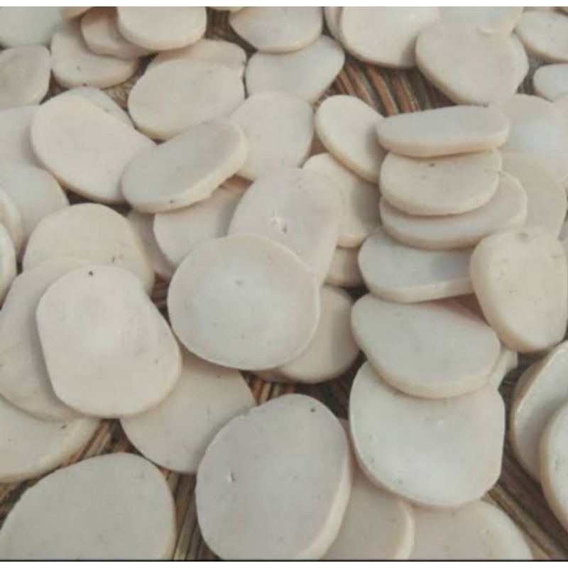 

1KG Kerupuk Amplang Cap Siluk, Kerupuk Amplang Mentah, Kerupuk Ikan