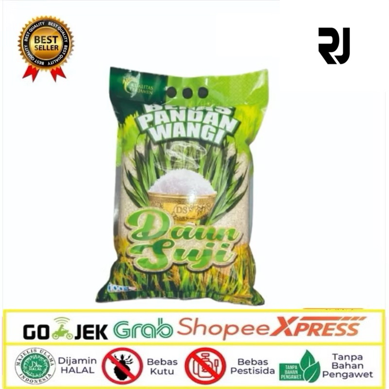 

RJ-BERAS PREMIUM CAP DAUN SUJI-5KG & 10KG