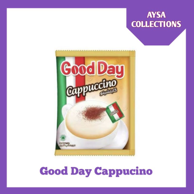 

Good Day Cappuccino Renceng 25gram