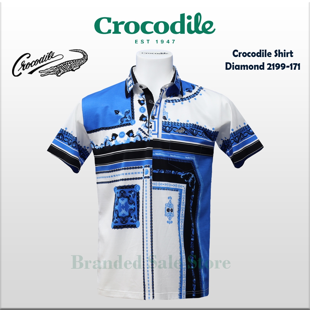 Polo Shirt Kaos Kerah Kemeja CROCODILE Diamond, 2199-171-34