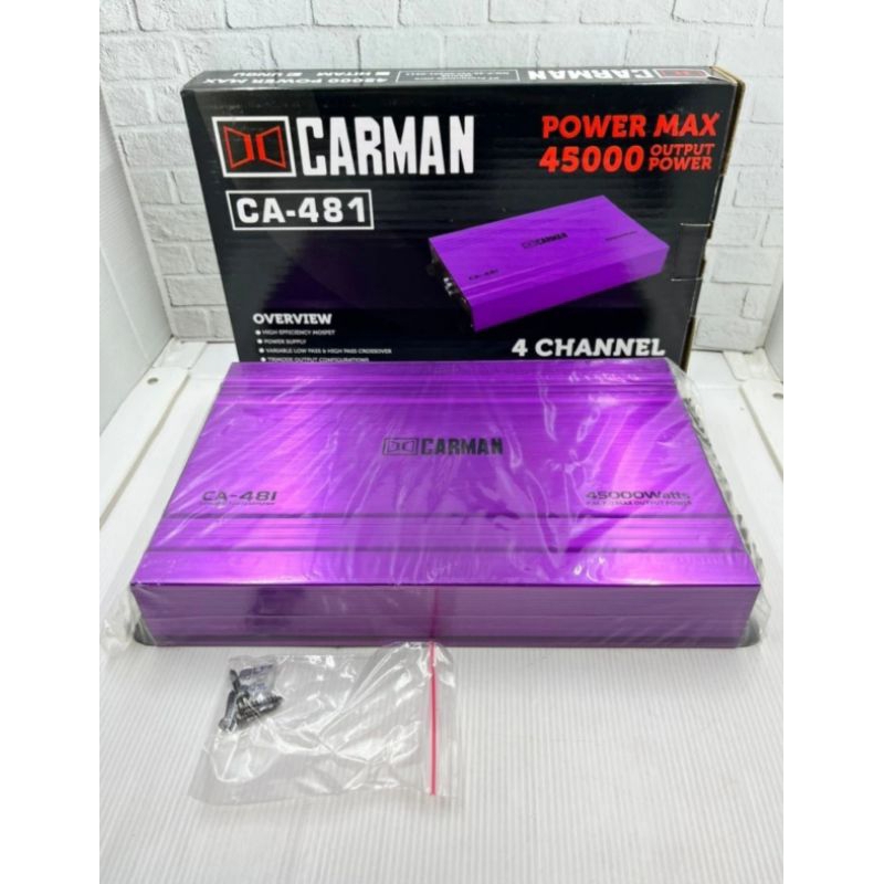 Power Mobil Amplifier Carman 45000 Power Output CA 481