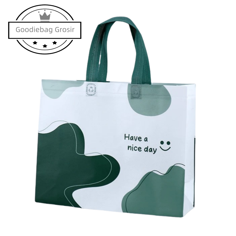 

Goodie bag-Tas Jinjing - Tas Belanja - Tas Spunbond - Tas Souvenir - Tas Jinjing Wanita - Tas Lipat - Tas Kado - Kantong Belanja A21/A22