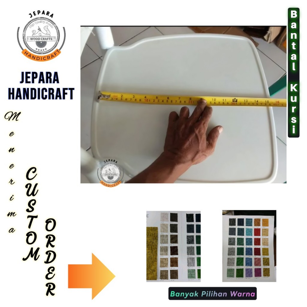 Custom Bantal Kursi makan | Bantalan Kursi | Busa Kursi | Busa Sofa | Alas Duduk Kursi | Bantal Sofa
