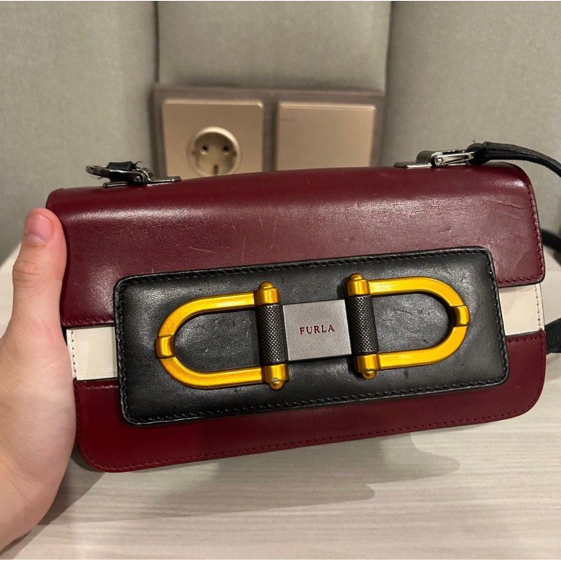 furla onyx leather bellaria mini crossbody bag