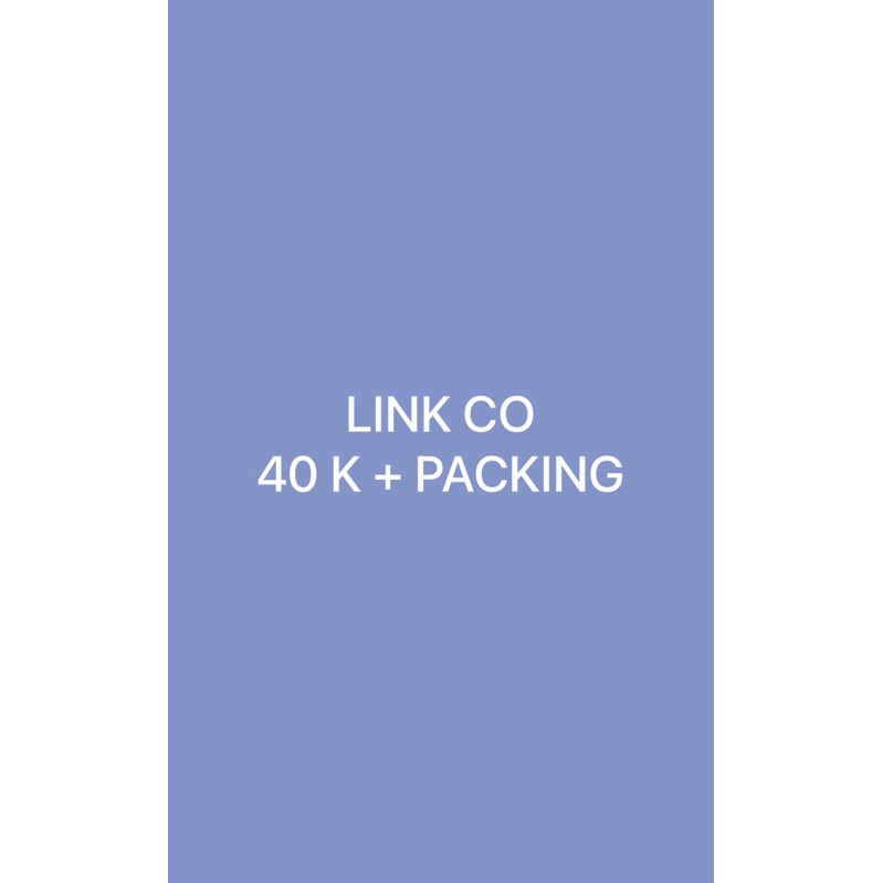 

LINK CO 40 K + PACKING