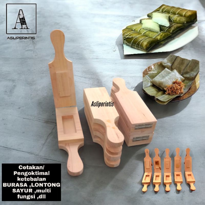 Alat Presan Penekan Pemipih LONTONG SAYUR ,BURASA/BUGIS