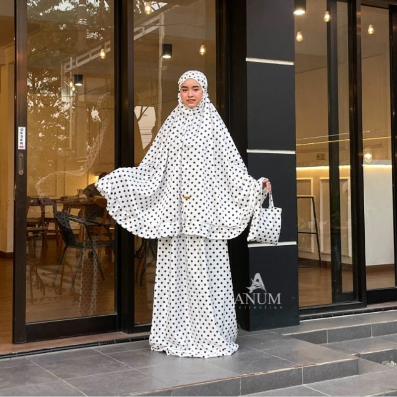 Mukena Dewasa Premium/Mukena Mewah Elegan/Mukena Terbaru