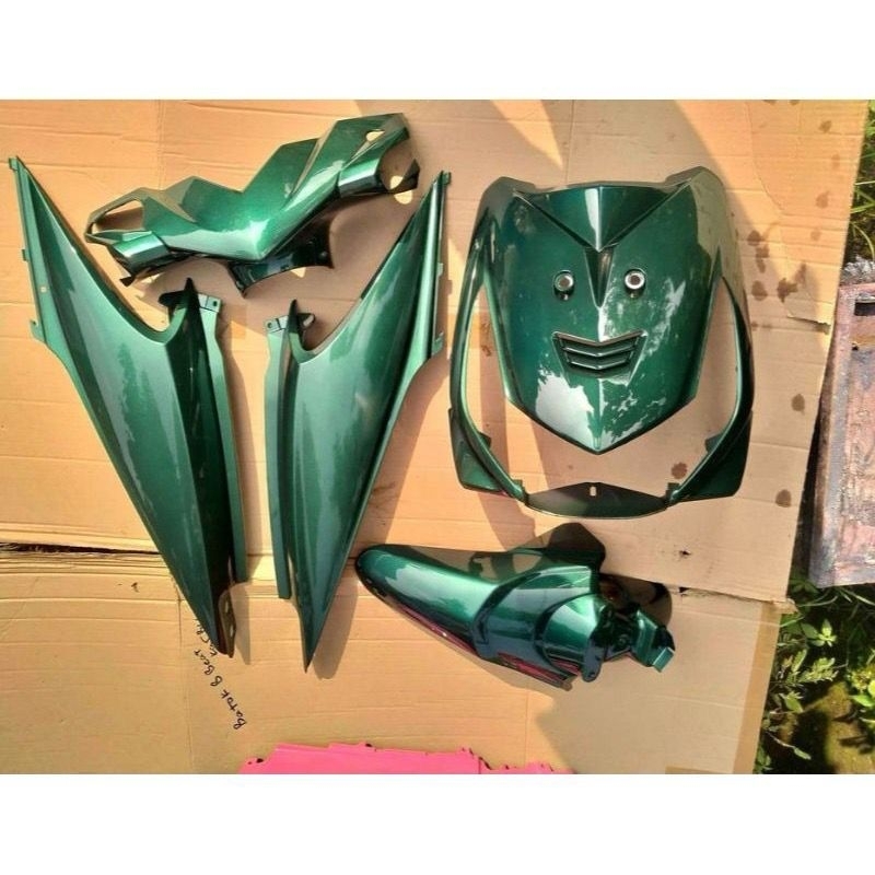 full body halus beat karbu hijau botol