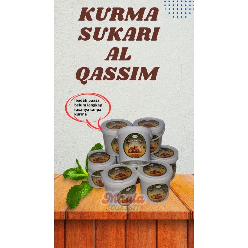 

KURMA SUKARI EMBER KURMA SUKARI AL QASSIM 850 GR BERKUALITAS PREMIUM