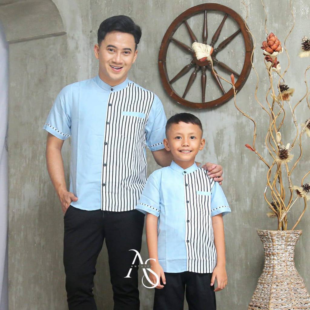 KOKO COUPLE AYAH DAN ANAK PREMIUM / QURTA PAKISTAN KAPEL AYAH DAN ANAK LAKI LAKI TERBARU - KOKO COUP