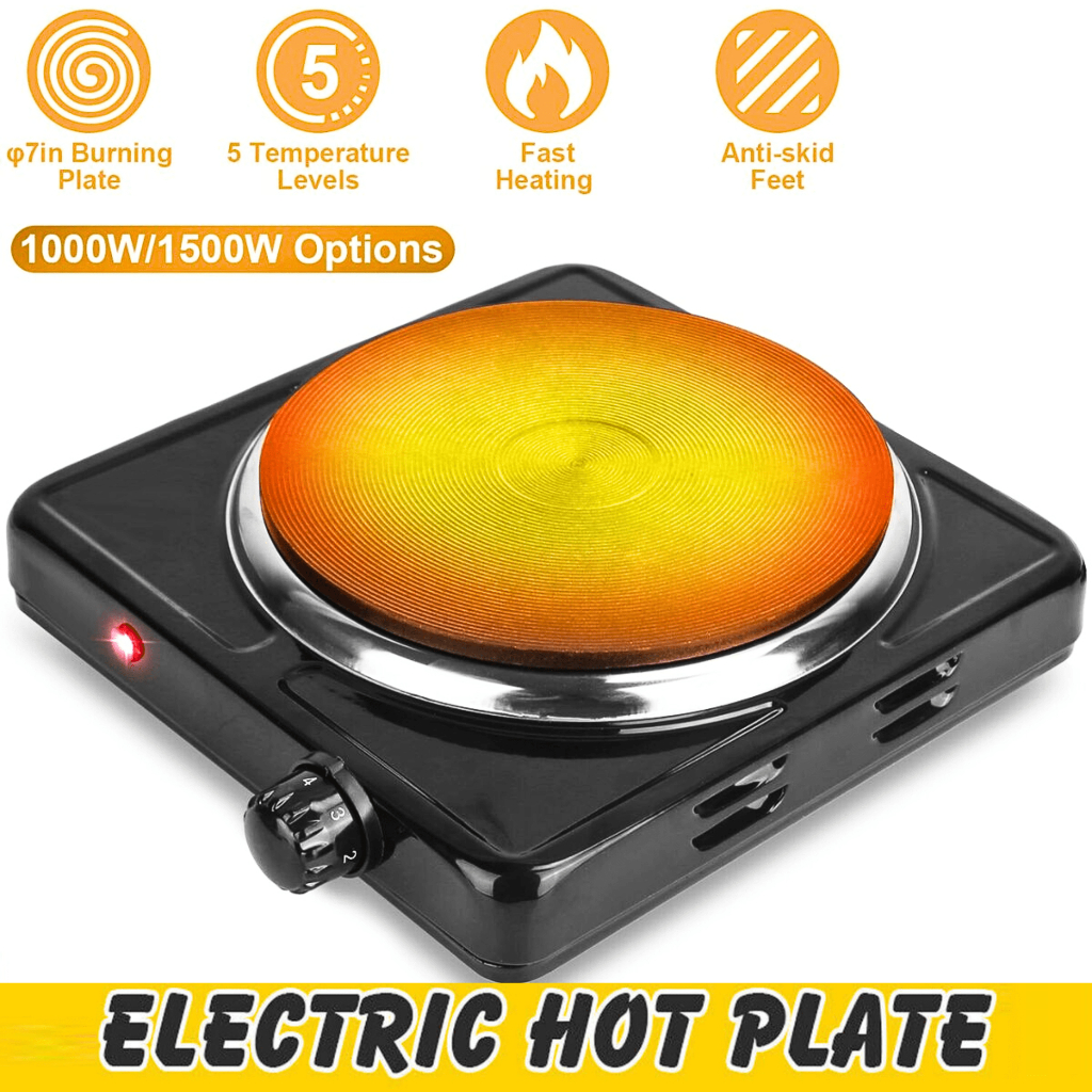 PUSAT STARLUX Kompor Listrik 1 Tungku hemat listrik low watt portable Mini 1000W SHP 5702B