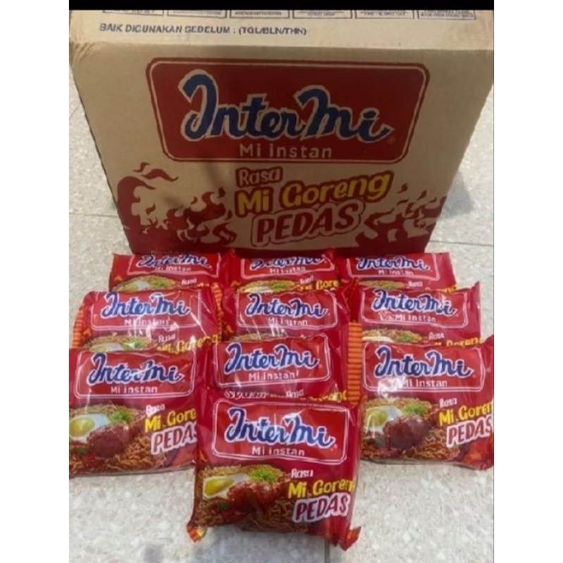 

INTERMIE GORENG PEDAS 1 KARTON 40PCS