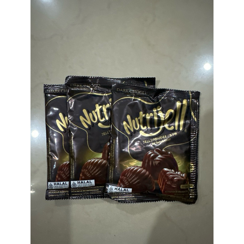 

Nutrijell Dark choco jelly powder 24 gr