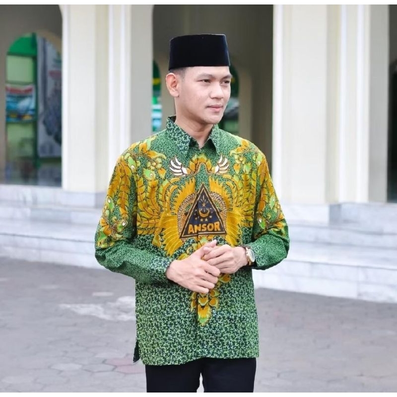 Batik Ansor New Kemeja Ansor Terbaru Batik Ansor Garuda