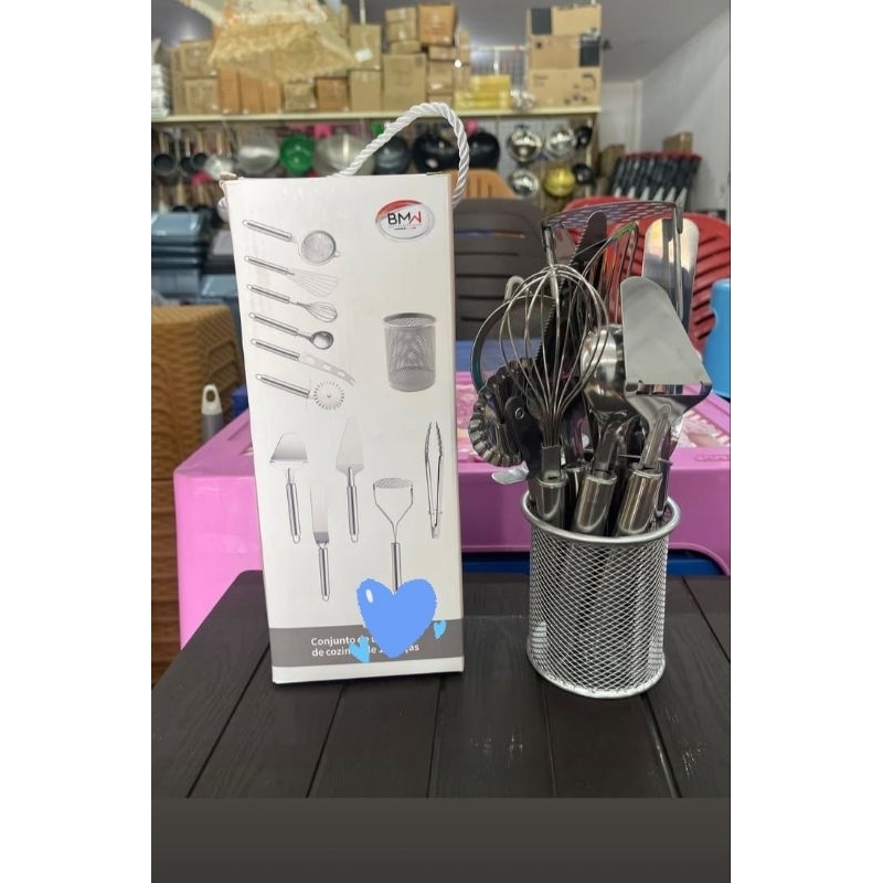 BMW 1 Set Perlengkapan Alat Masak / Alat Dapur khusus Batam